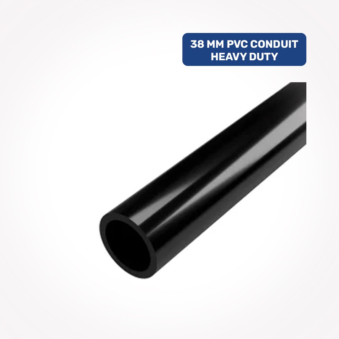 Decoduct 38mm PVC Conduit Heavy Duty 1250N 2.9 Meter