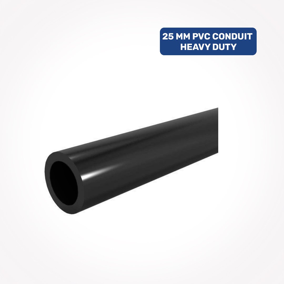 Decoduct 25mm PVC Conduit Heavy Duty 1250N 2.9 Meter