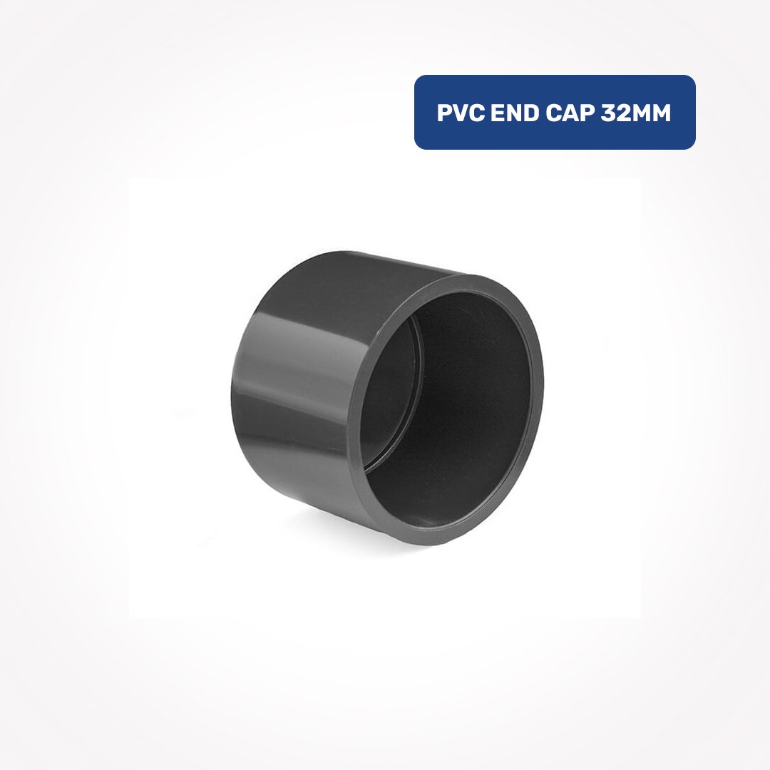 Decoduct PVC End Cap 32mm