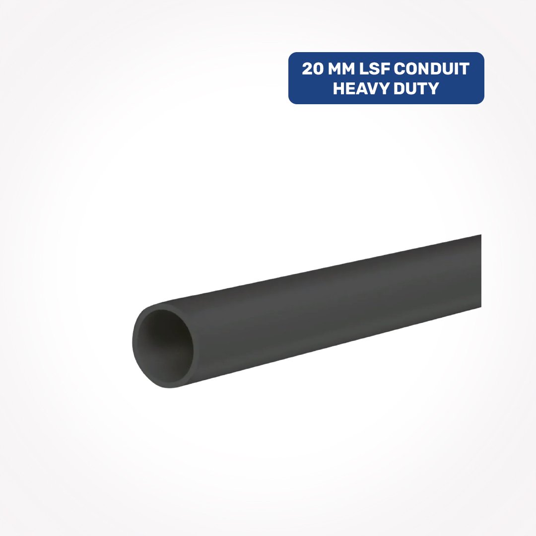 Decoduct 20mm LSF Conduit Heavy Duty 1250N 2.9 Meter