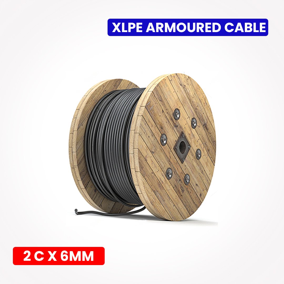 XLPE Armoured Cable 2 Core X 10 Sqmm