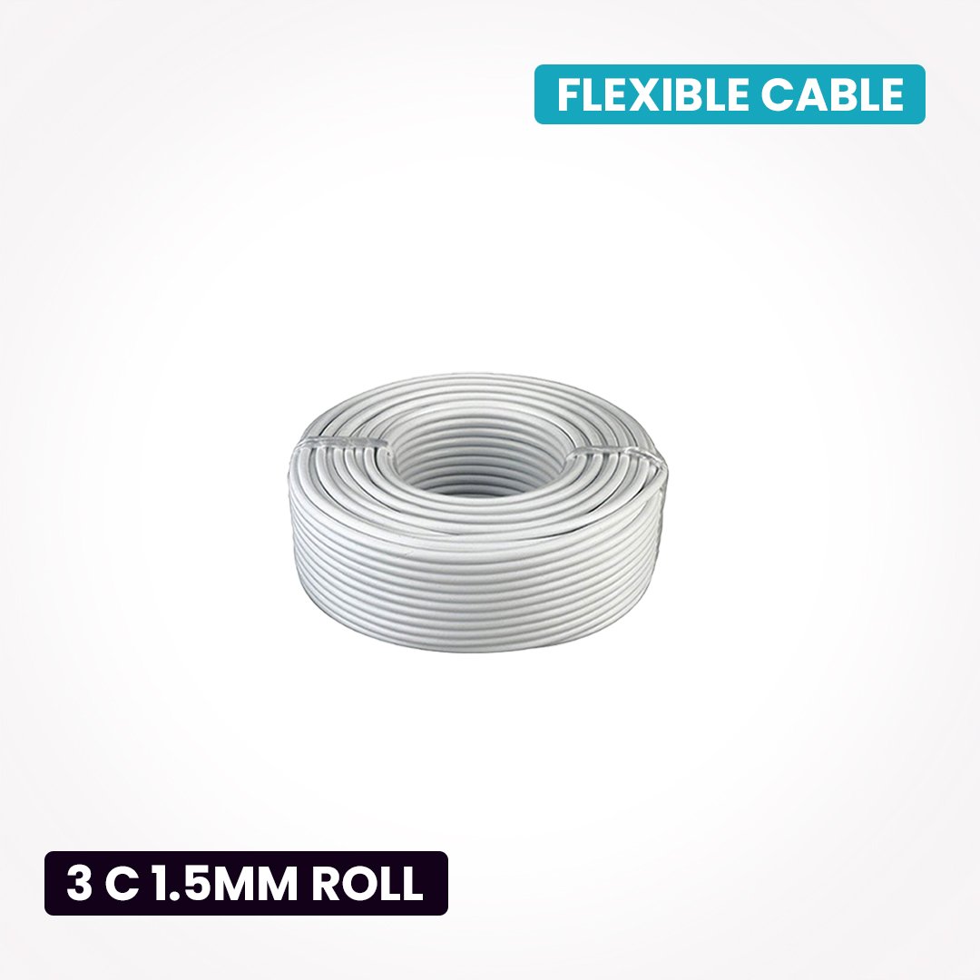 Flexible Cable 3 Core 1.5mm