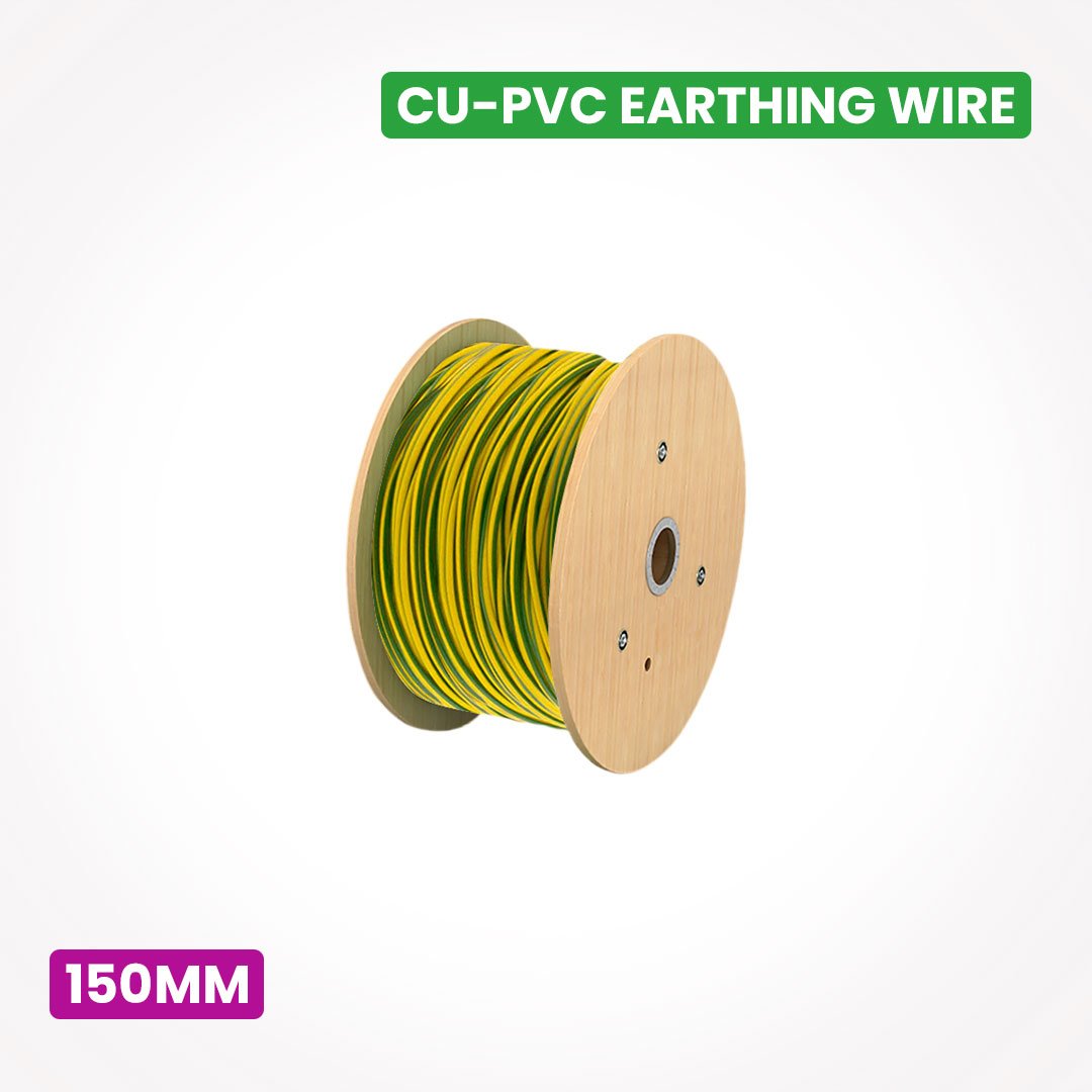 PVC Insulated Earthing Wire 150 Sqmm Yellow Green