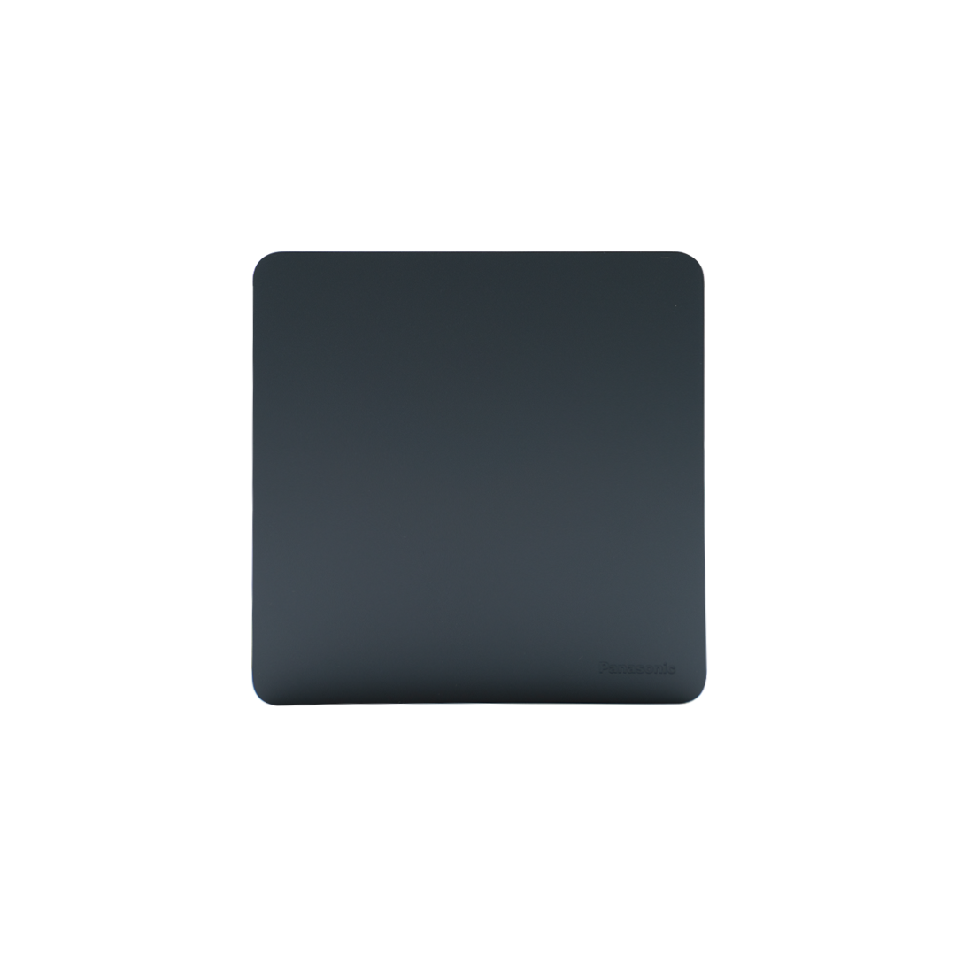 Panasonic Ovella 1G Blank Plate Black – WYLG7891B | Sleek Wall Cover for Switches | Durable Finish | 1-Year Warranty