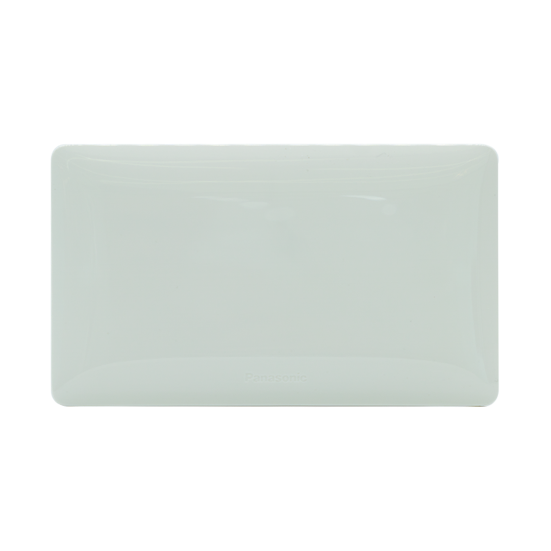 Simplus Accessories 2-Gang Blank Plate, Full Set, WSBC8020W