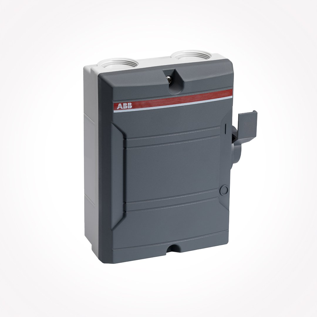 ABB Isolator 40A TP With Pole Plastic BW340 2CMA142408R1000 SKU : 2CMA142408R1000