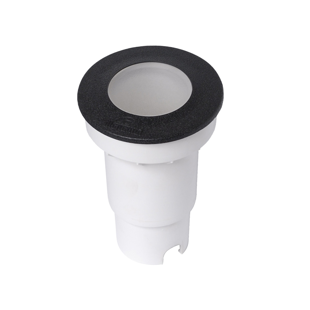 Fumagalli Ceci 90 GU10 LED Black Diffuser Ground Light