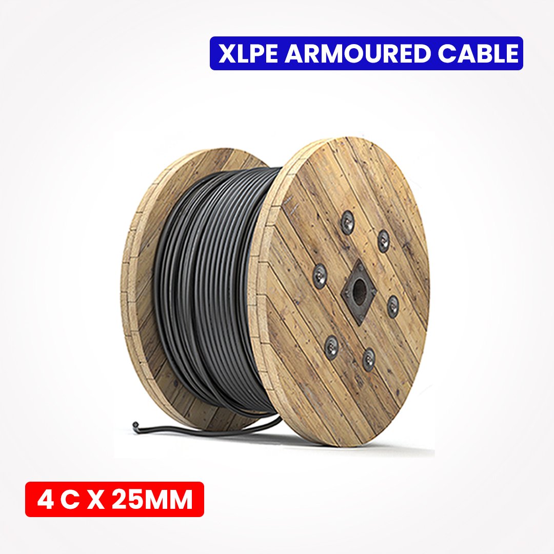 XLPE Armoured Cable 4 Core X 25 Sqmm