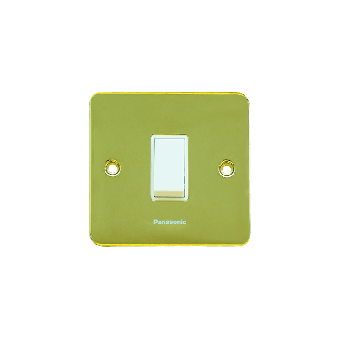 Panasonic 2 Way Switch Gold Dubai UAE | WBC5012Y