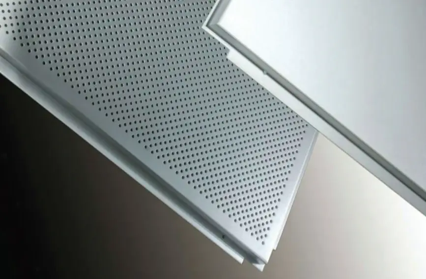 GTI ALUMINUM CEILING TILE PLAIN/PERFORATED LAY IN