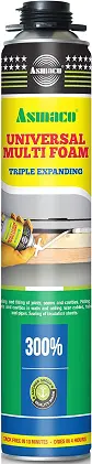 ASMACO UNIVERSAL MULTIFOAM TRIPLE EXPANDING PU FOAM SEALANT