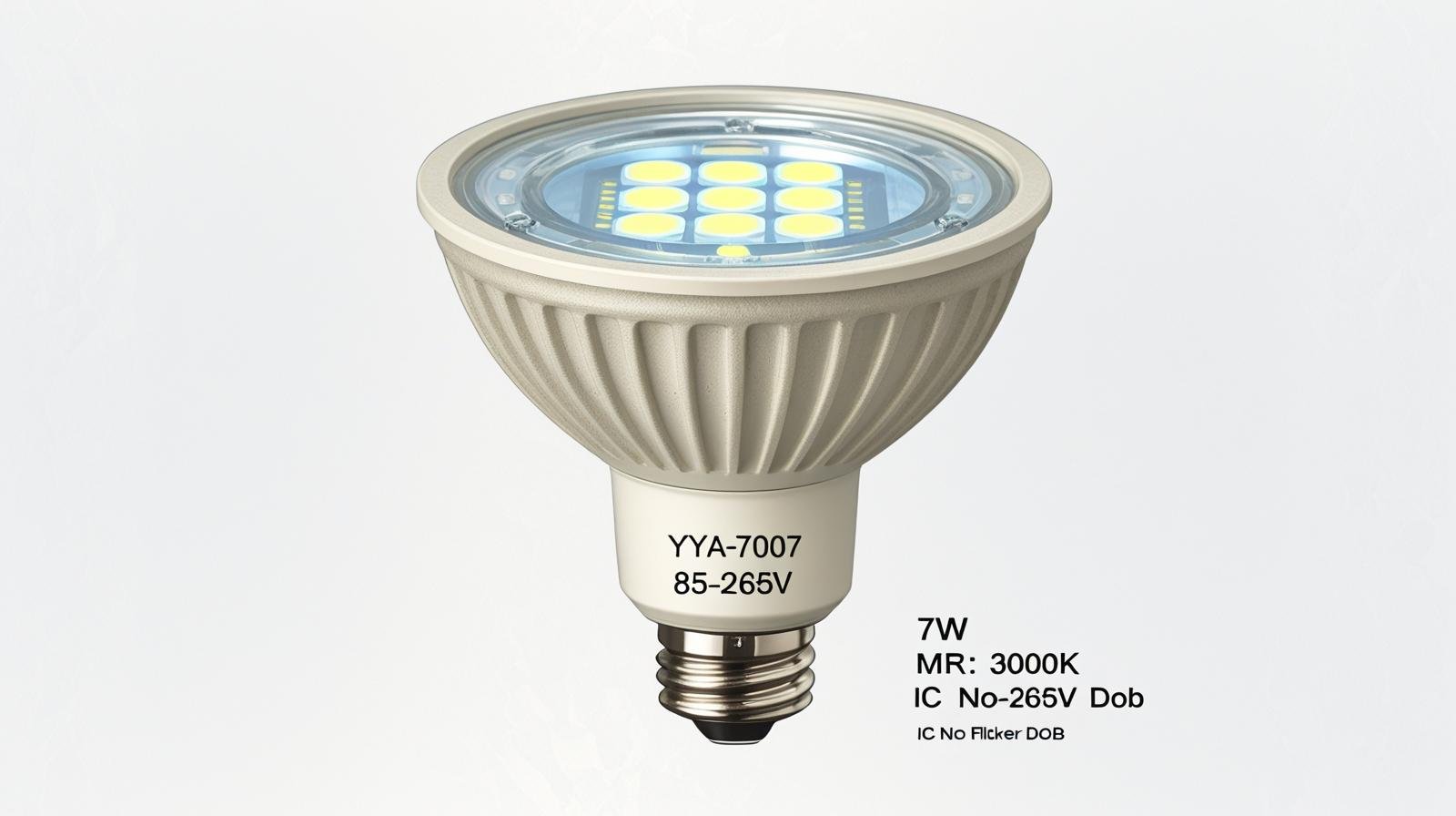YYA-7007 (7W MR16 3000K 85-265V)