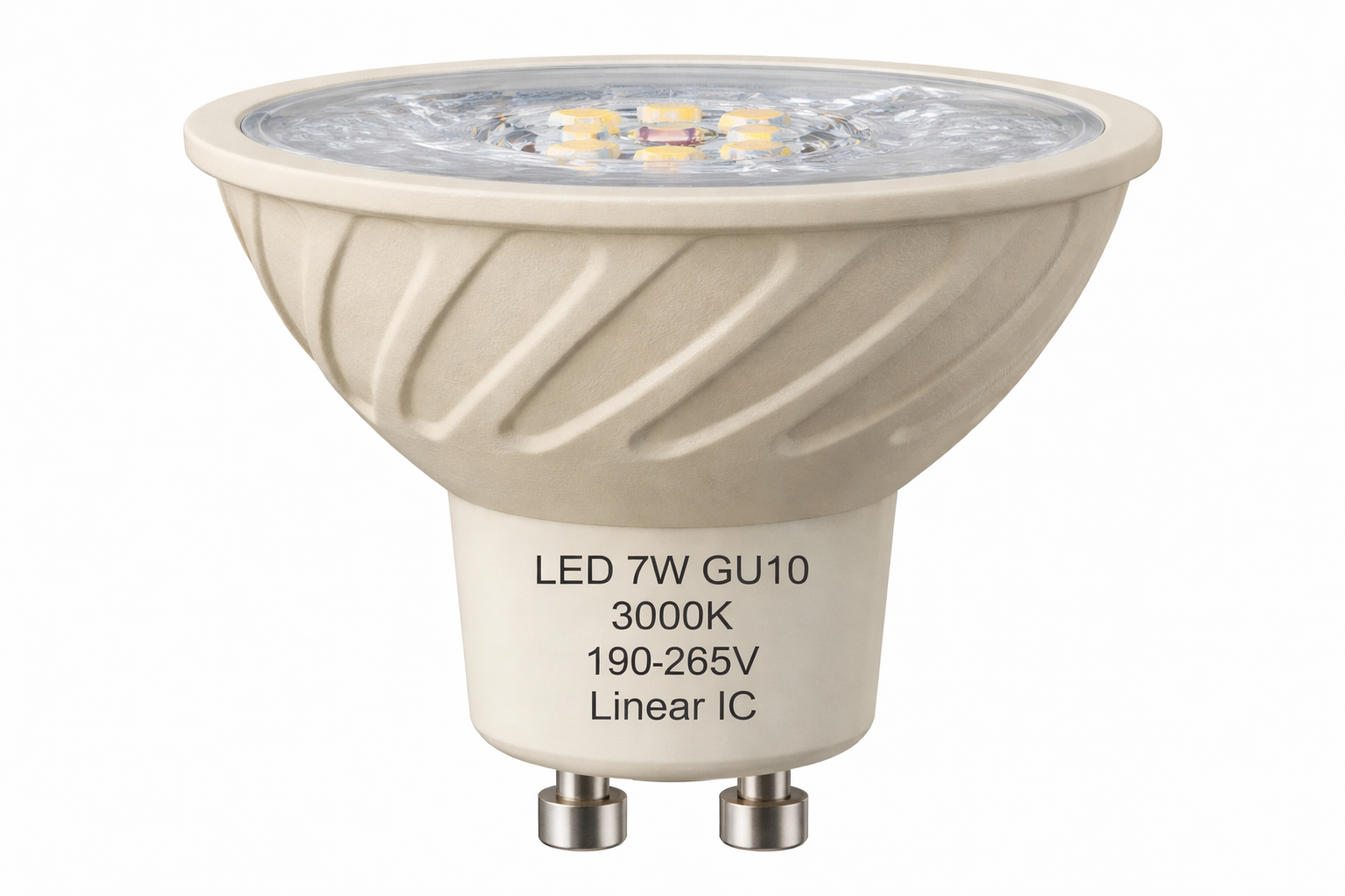 YYC-7004G – 7W GU10 LED Lamp (Linear IC)