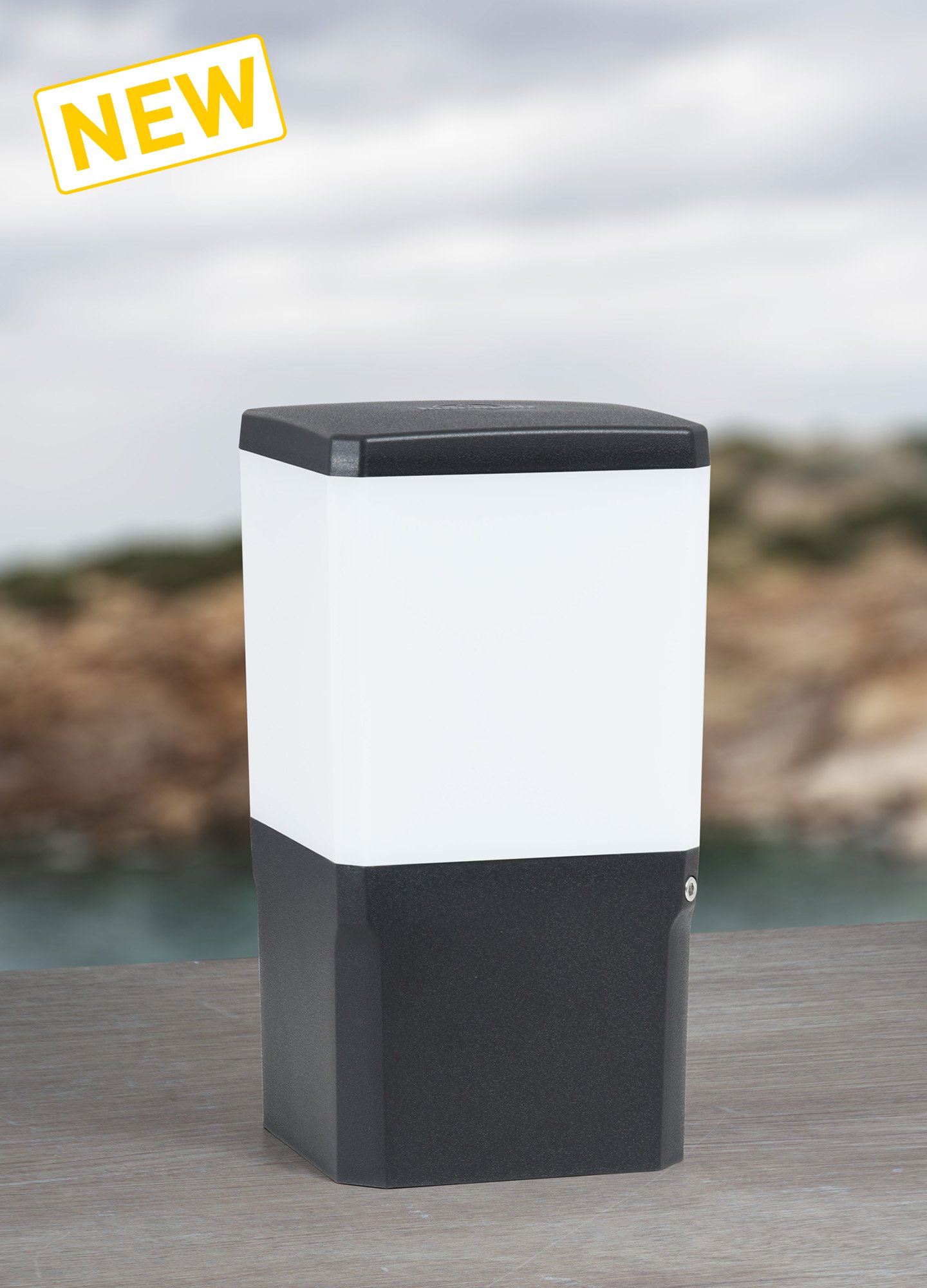 Fumagalli Virgilio 250 Spike Black Garden Light